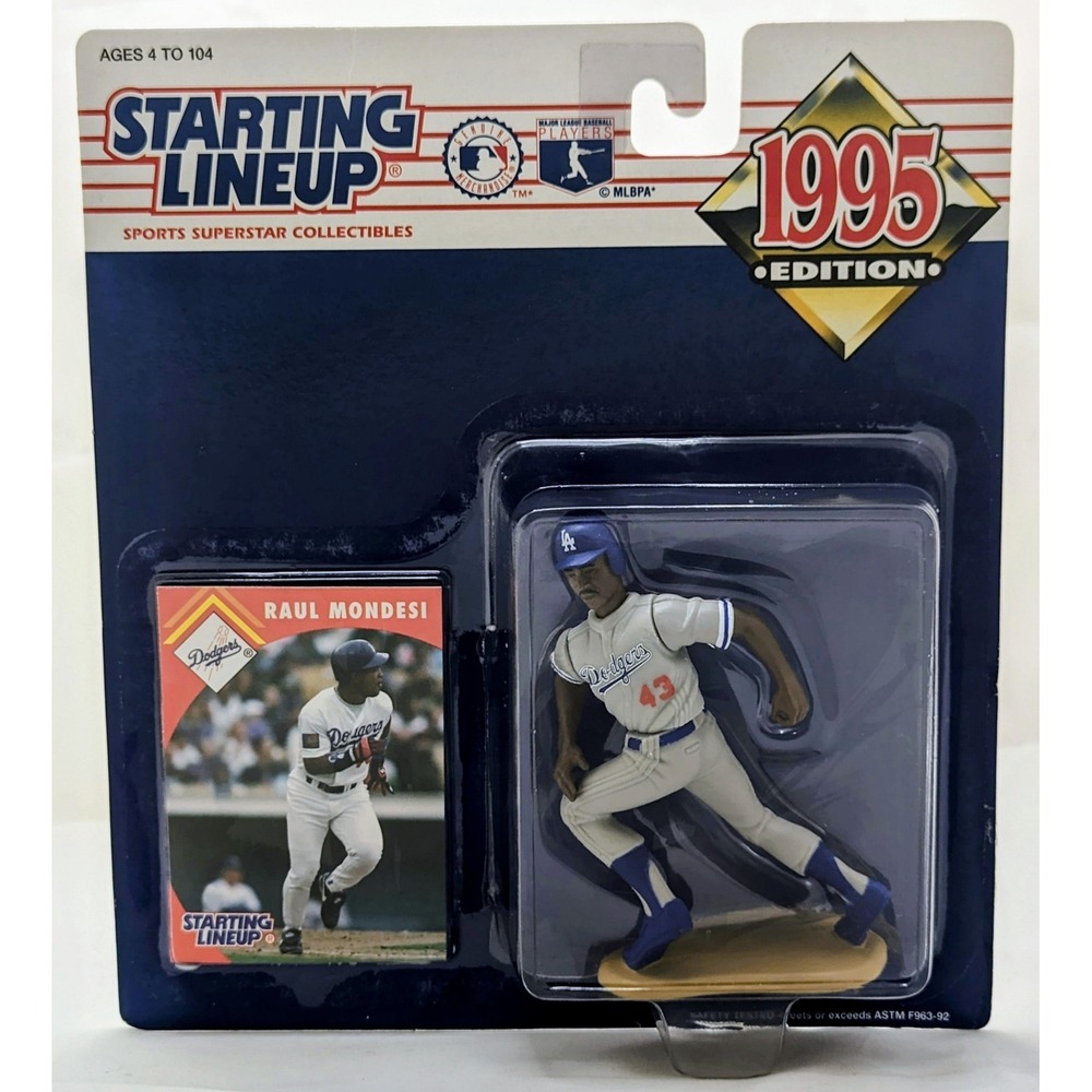1995 Starting Lineup Raul Mondesi LA Dodgers Baseball Figure